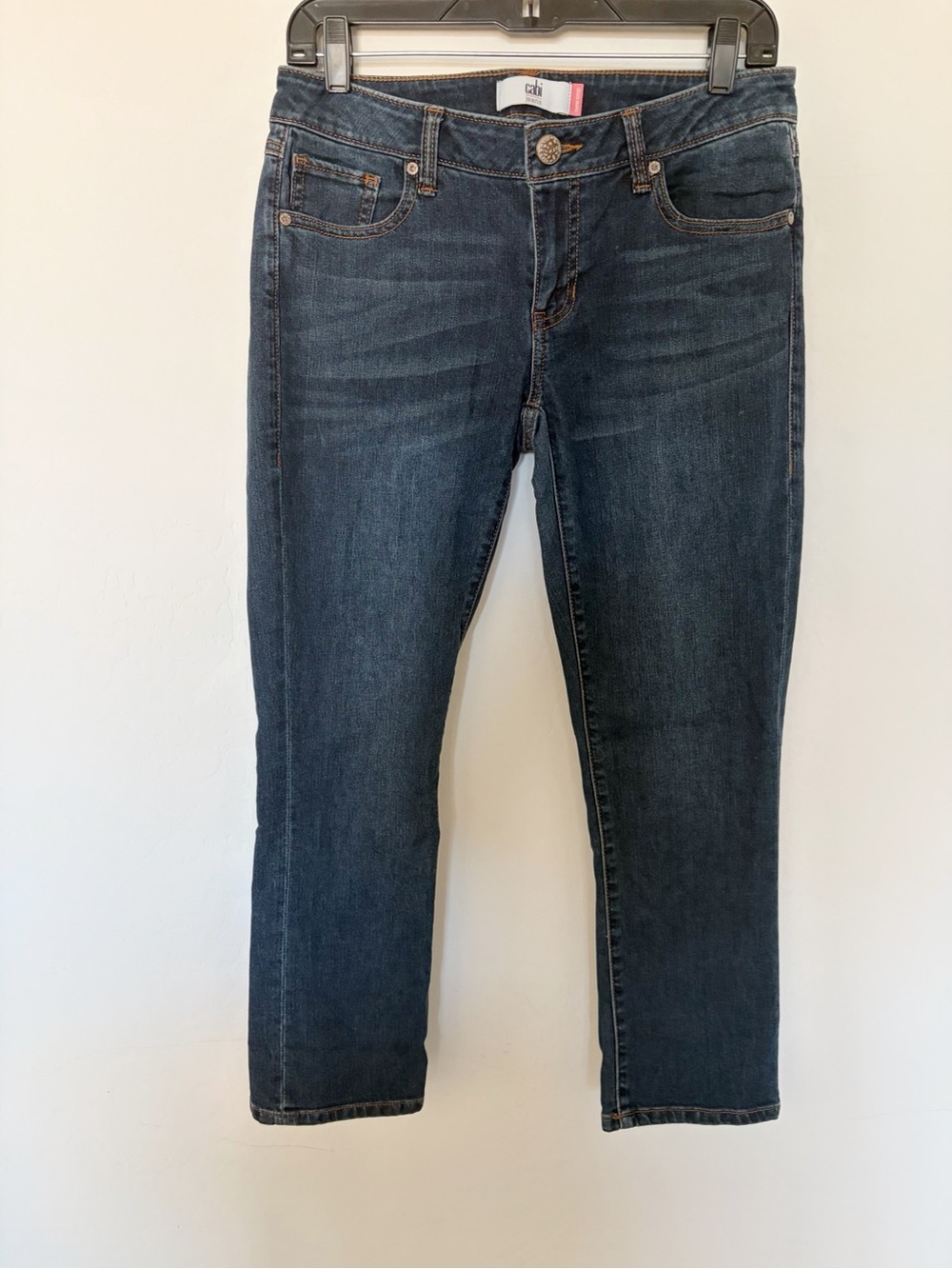 Cabi New Crop Low Rise Dark Wash Jeans Style 5086 Size 4